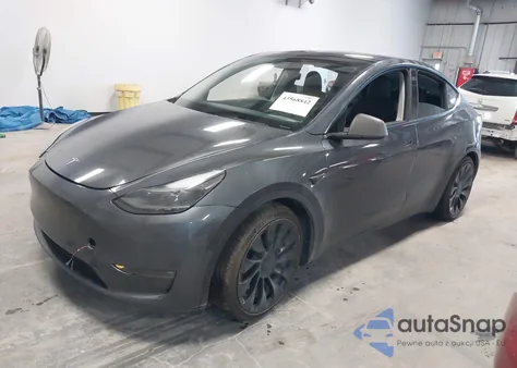 2022 Tesla Model Y Performance Dual Motor All-Wheel Drive из США, поврежденный, VIN 7SAYGDEF3NF456539